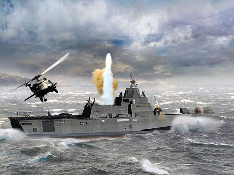 Illustration for article titled Pentagon Decides To Build An Even More Confused Littoral Combat Ship